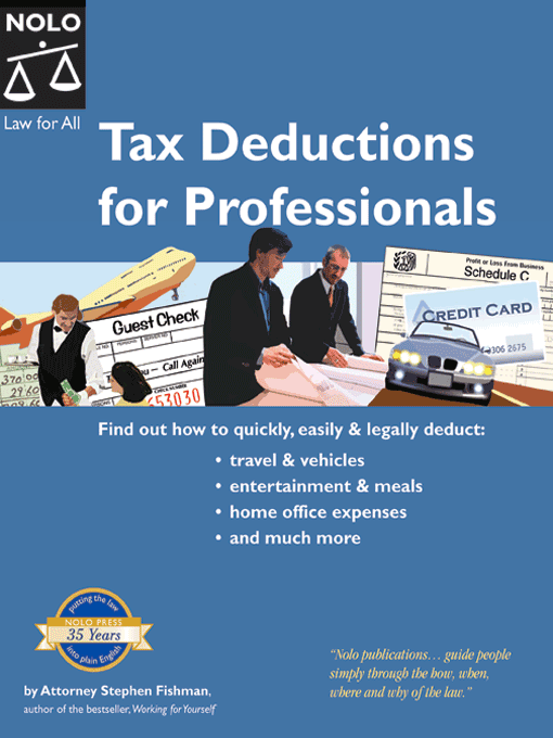 Title details for Tax Deductions For Professionals by Stephen Fishman - Available